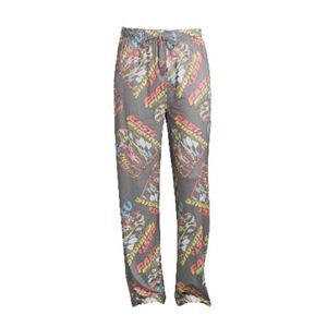 Mens Fast & Furious Logo Sleep Pajama Lounge Pants Size S